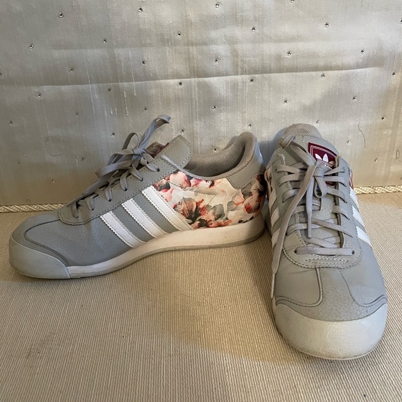 Floral Samoa Gray Adidas Original Shoes - Picture 6 of 6
